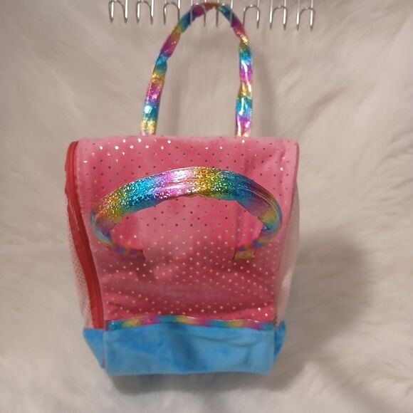 CHILDREN BACKPACK ONE SIDE ZIPPER CLOSURE NET FOR SPECIAL ITEMS W/ 2 HANDLES - Picture 9 of 14